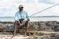 A Bahamian fishing guide.